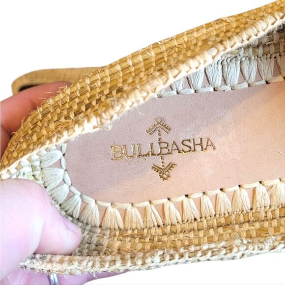 Bullbasha Women's Raffia Slip On Loafers Size EUR 40 US 9 - Picture 2 of 6